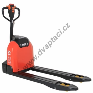 Paletový elektrický vozík, 1500 kg, baterie Li-ion